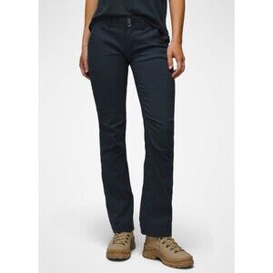 prAna Halle Pants Grey Convertible Roll-Up Scotchgard Size 6